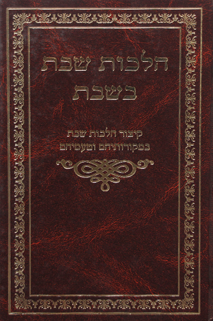 הלכות שבת בשבת