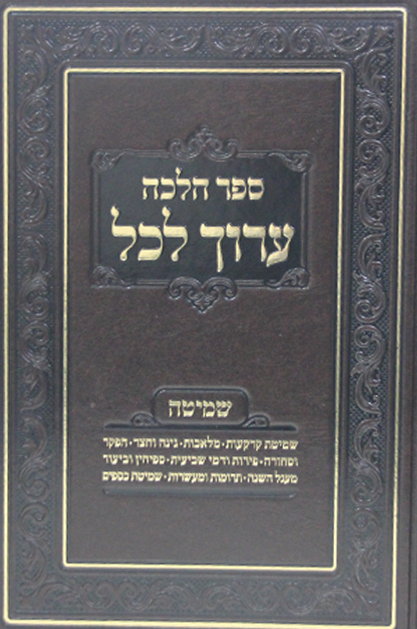 ערוך לכל – הלכות שמיטה