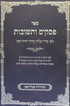 פסקים ותשובות על שו”ע יוד – חלק ב