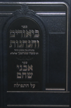 ביאורים והנהגות – על התפילה