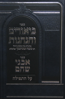 ביאורים והנהגות – על התפילה