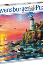 פאזל מגדלור בשקיעה