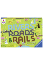 נהרות כבישים ומסילות