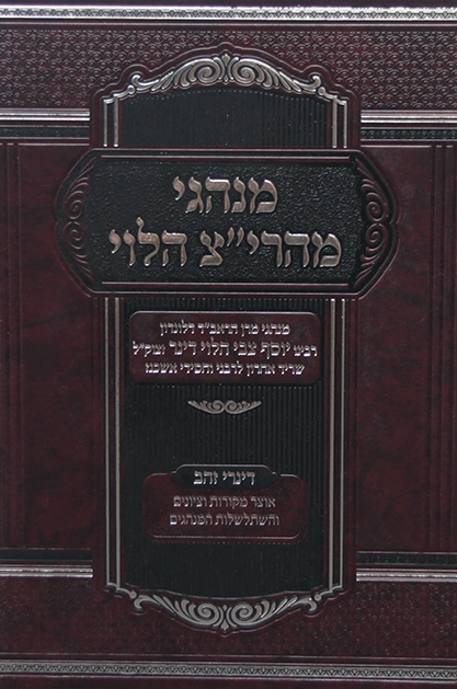 מנהגי מהרי”צ הלוי שבת