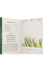 סדר הושענות דגם נוף