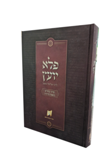 פלא יועץ – שתי הלכות ביום