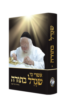 אשרי מי שגדל בתורה ב  – על ר’ חיים קניבסקי