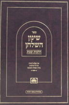 שינון השולחן הלכות שבת