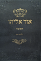 תשובות אור אליהו – הלכות פסח