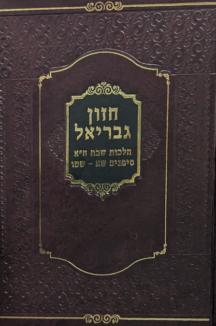 חזון גבריאל שטוח חזון גבריאל - הלכות שבת