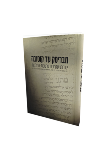 מבריסק עד קוסובה - יסודות ועקרונות בפרשנות התלמוד