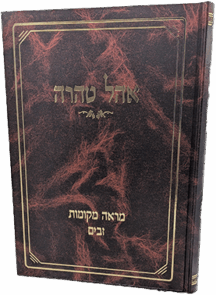 אוהל טהרה מראה מקומות - זבים