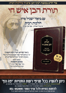 תורת הבן איש חי - הלכות ריבית