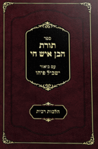 תורת הבן איש חי - הלכות ריבית