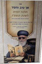 אך טוב וחסד הלכה יומית תשפו